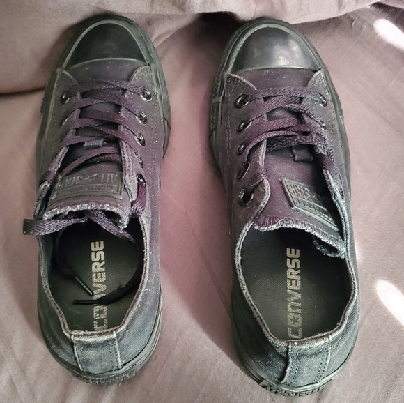 *3-for-$20* Converse Allstar Low, black, size 4y / 6w - Picture 3 of 4